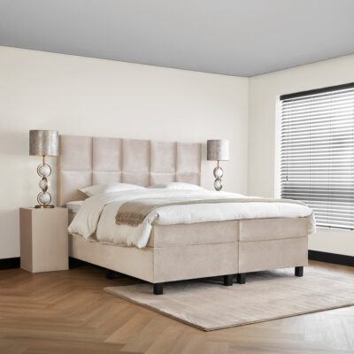 Slaapkamer met Boxspring Gloria 2-persoons