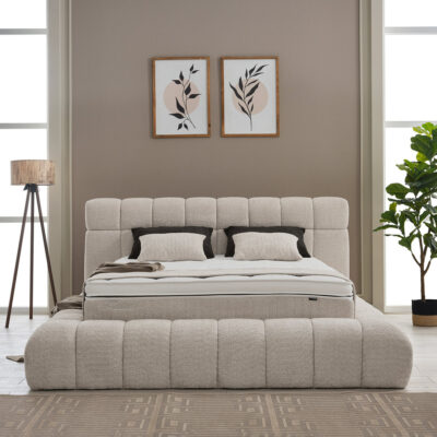 Opbergbed Raina 2-persoons met handige opbergruimte